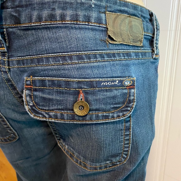 COPY - MAVI I jeans denim pants bottoms dark wash ROMY 30/34 inseam flap pockets - Picture 7 of 12